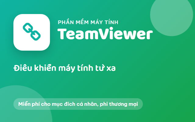 TeamViewer – Điều khiển máy tính từ xa