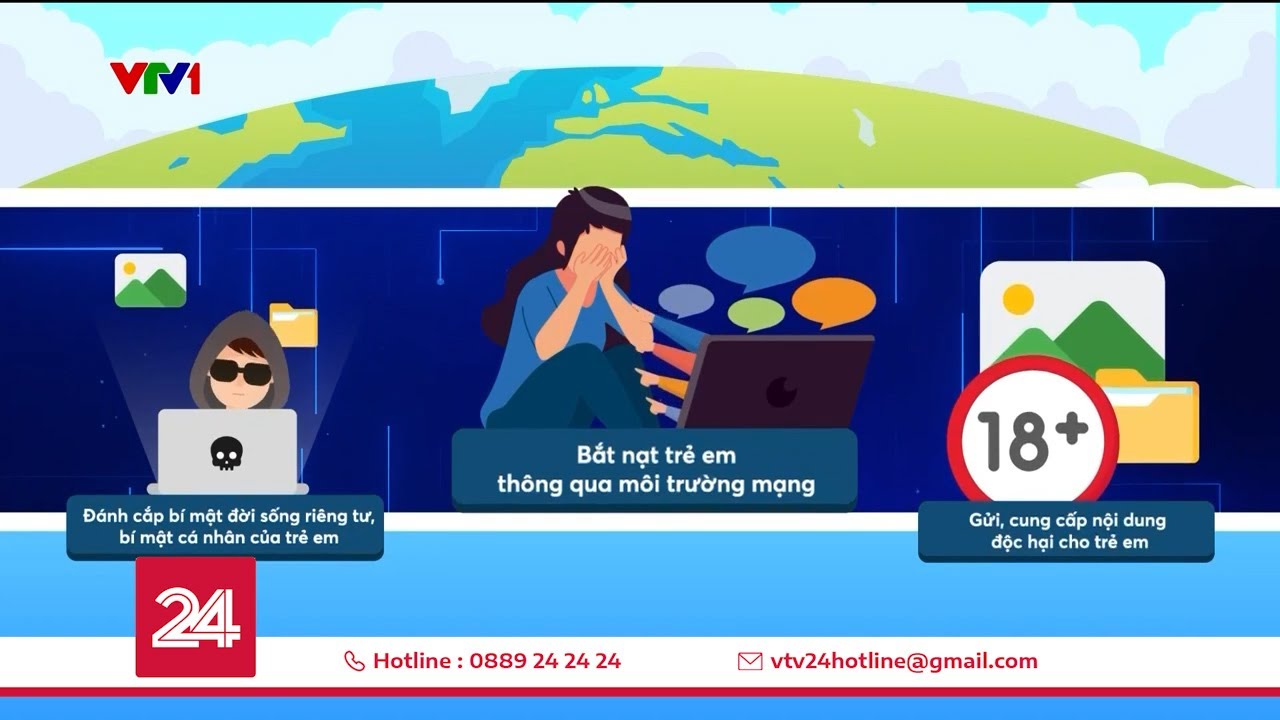 Bảo vệ trẻ em trên không gian mạng